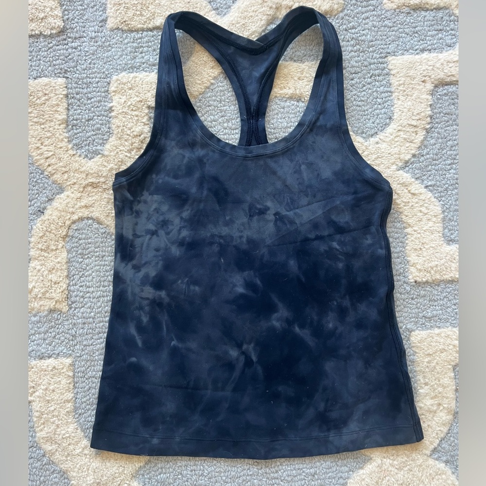 lulu racer back tank size 6